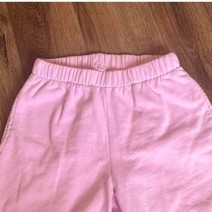 john galt / brandy melville bubblegum pink rosa sweatpants